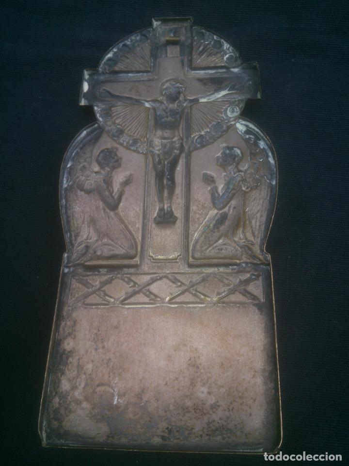 Antig&uuml;edades: INRI EN BRONCE TRABAJADO - Foto 4