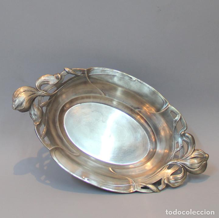 Antig&uuml;edades: Bandeja Art Nouveau - Foto 4
