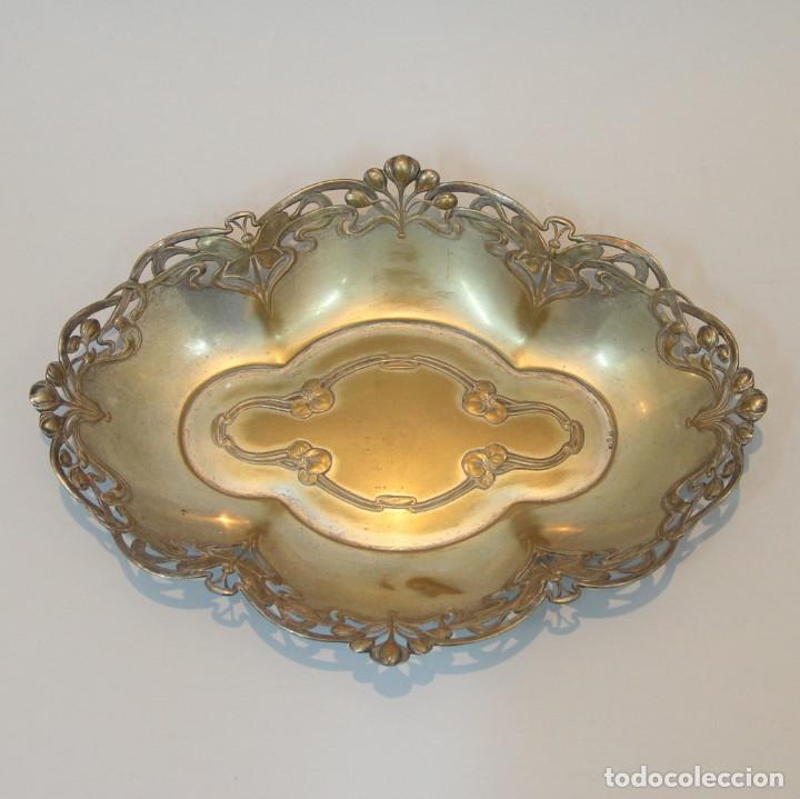 Antig&uuml;edades: Bandeja Art Nouveau - Foto 3