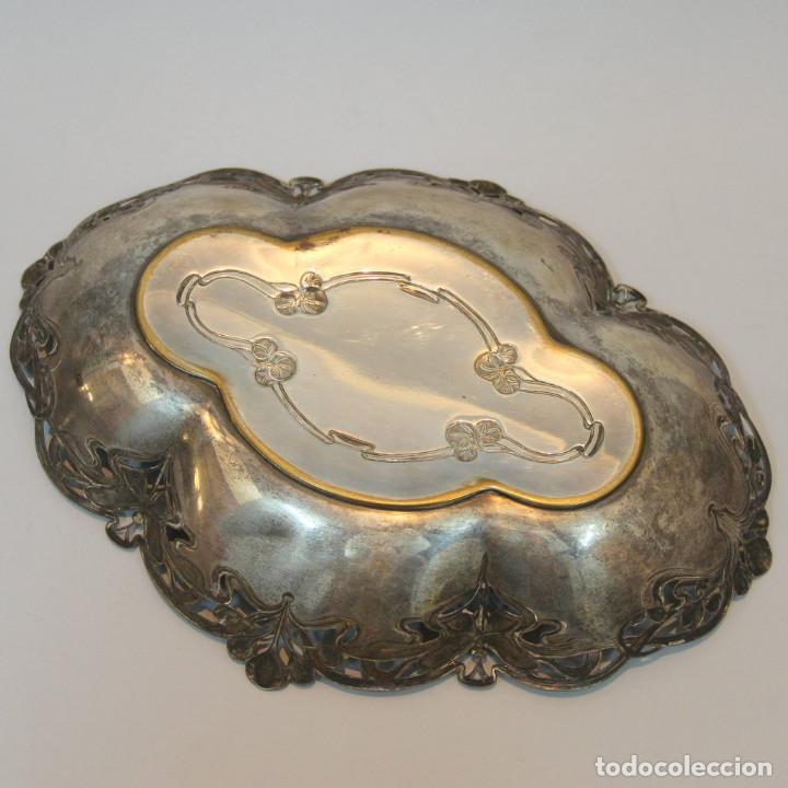 Antig&uuml;edades: Bandeja Art Nouveau - Foto 5