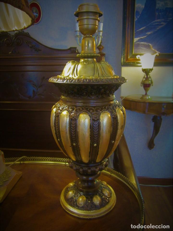 Antig&uuml;edades: SOBERBIO PIE DE LAMPARA - Foto 4