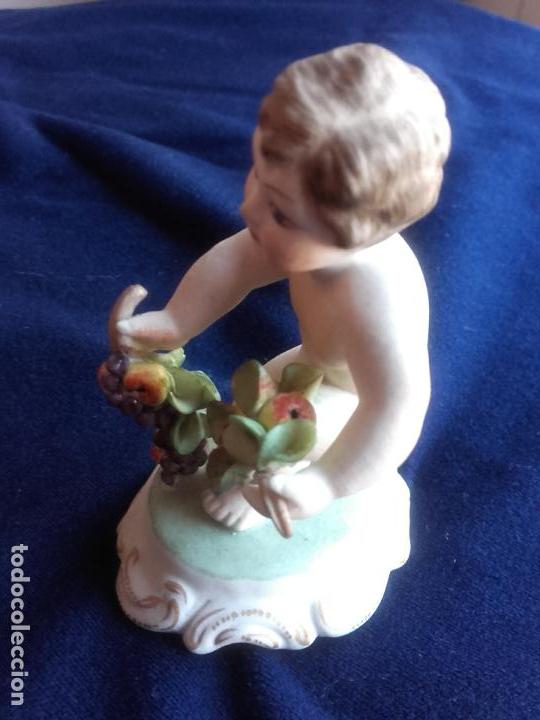 Antig&uuml;edades: Figura querub&iacute;n  Capodimonti - Foto 12