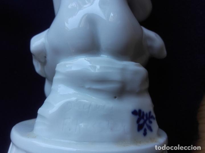 Antig&uuml;edades: Angel de porcelana francesa - Foto 4