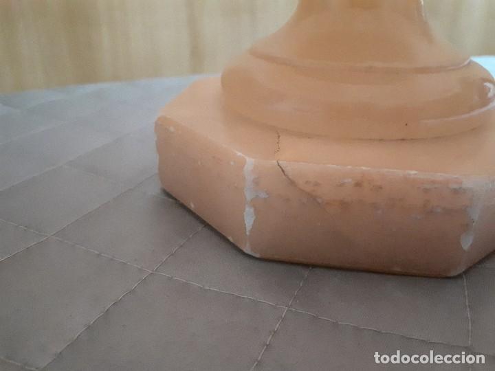 Antig&uuml;edades: precioso centro de mesa de alabastro - Foto 5