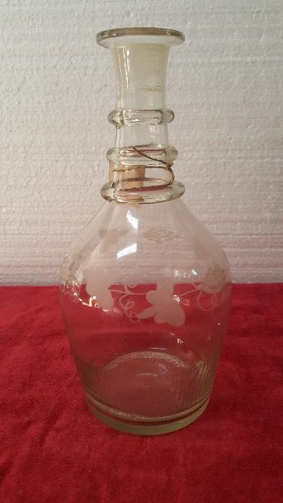 Antig&uuml;edades: BOTELLA ANTIGUA EN CRISTAL CARTAGENA 5000 - 059 - Foto 2