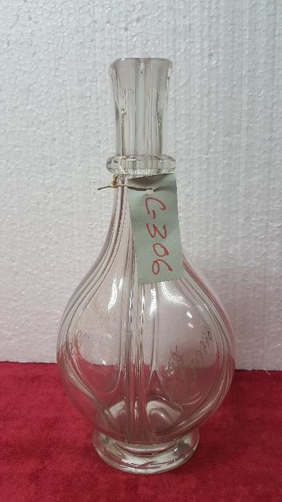 Antig&uuml;edades: BOTELLA ANTIGUA DE CRISTAL COMPARTIMENTOS 5000 - 306 - Foto 1