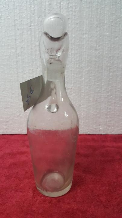 Antig&uuml;edades: BOTELLA ANTIGUA EN CRISTAL 5000 - 260 - Foto 3