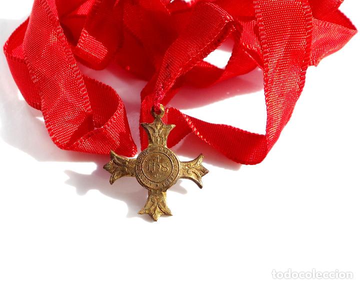 Antig&uuml;edades: MEDALLA DE APOSTOLADO DEL CORAZ&Oacute;N DE JESUS - Foto 6
