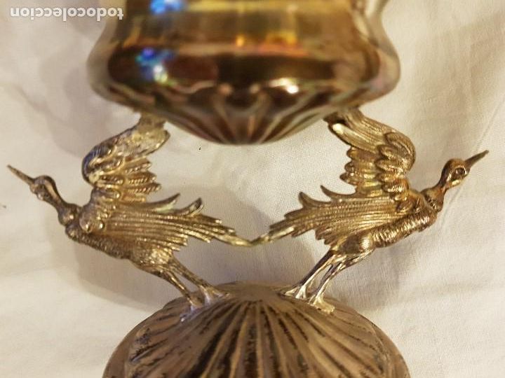 Antig&uuml;edades: Frutero de plata de ley 916 con contrastes - Foto 6