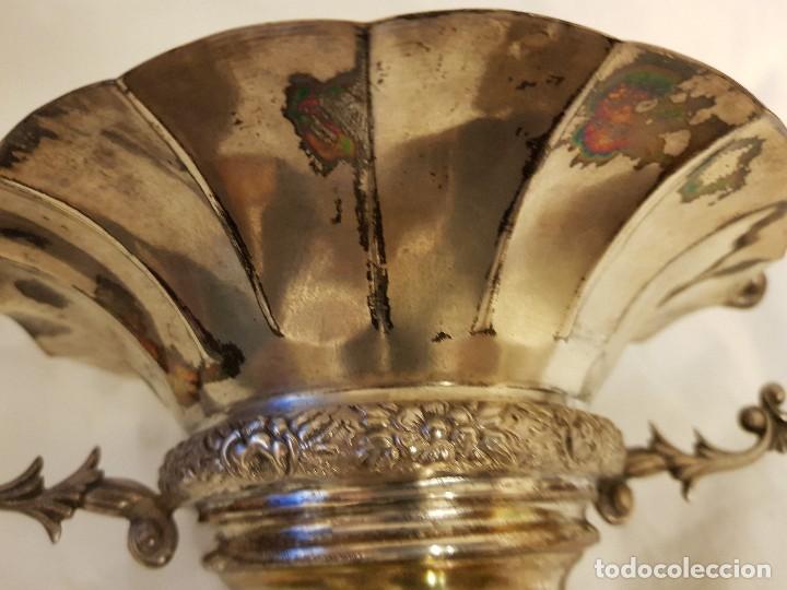 Antig&uuml;edades: Frutero de plata de ley 916 con contrastes - Foto 7