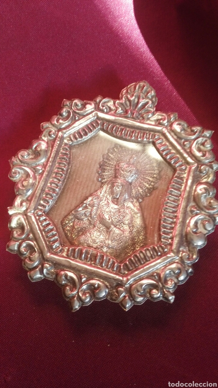 Antig&uuml;edades: Relicario de plata de la Macarena - Foto 1