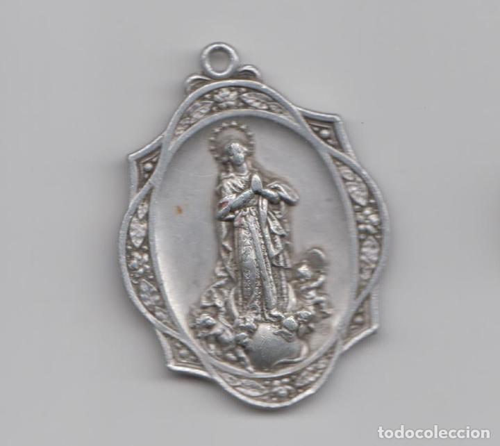 Antig&uuml;edades: Medalla religiosa - virgen - Foto 2