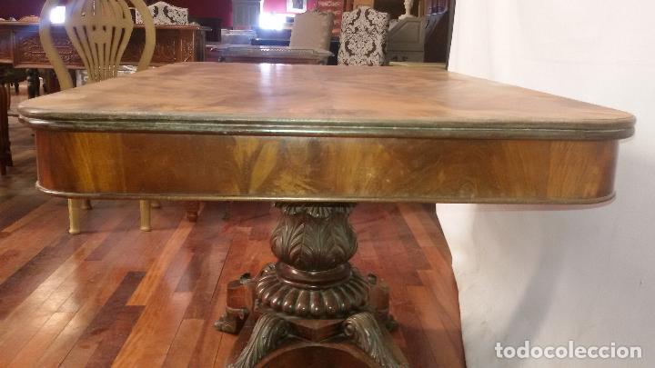 Antig&uuml;edades: Guerid&oacute;n Velador mesa de centro - Foto 1