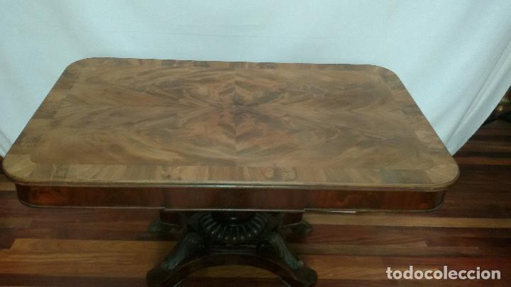 Antig&uuml;edades: Guerid&oacute;n Velador mesa de centro - Foto 6