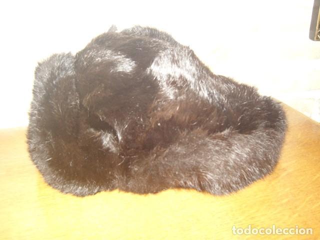 Antig&uuml;edades: GORRO DE PIEL DE VISON.VINTAGE. - Foto 2
