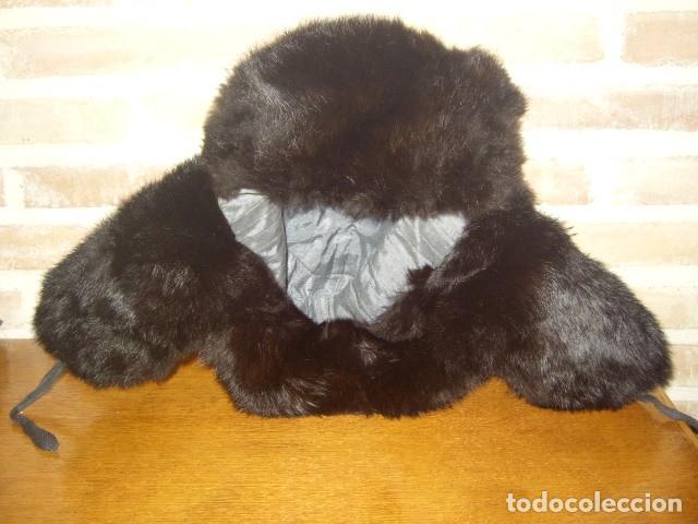 Antig&uuml;edades: GORRO DE PIEL DE VISON.VINTAGE. - Foto 10