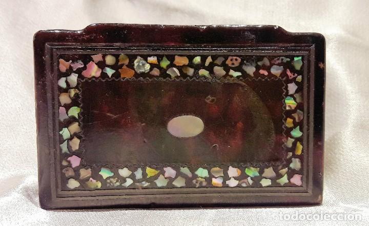 Antig&uuml;edades: Caja de rap&eacute; del siglo XIX - Foto 2