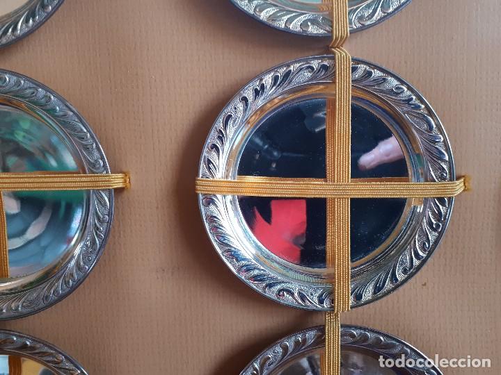 Antig&uuml;edades: juego de cafe con ba&ntilde;o de plata - Foto 3