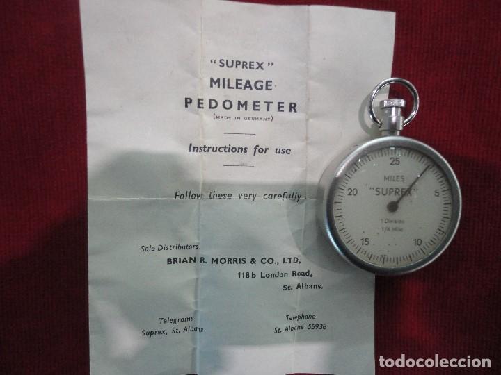 Antig&uuml;edades: APARATO MEDIDOR PODOMETER - Foto 3