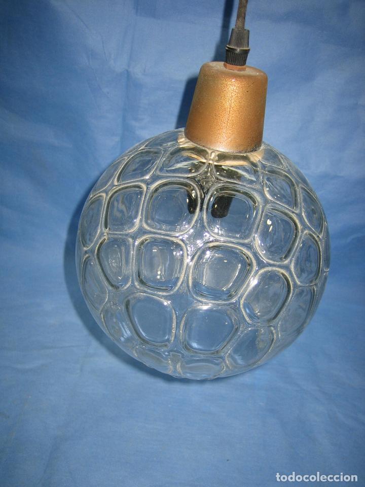Antig&uuml;edades: Lampara de cristal a&ntilde;os 60 - Foto 1