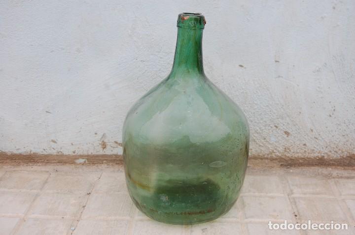 Antig&uuml;edades: DAMAJUANA fabricante VIRESA - Foto 2