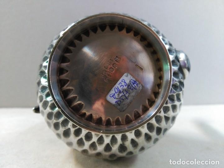 Antig&uuml;edades: JARRA DE METAL PLATEADO - Foto 11