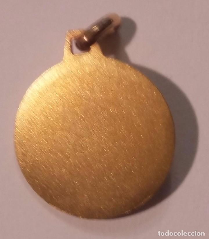 Antig&uuml;edades: Medalla Oro 18 Kilates - Foto 3