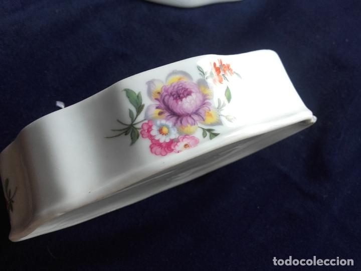 Antig&uuml;edades: Caja porcelana pintada - Foto 6