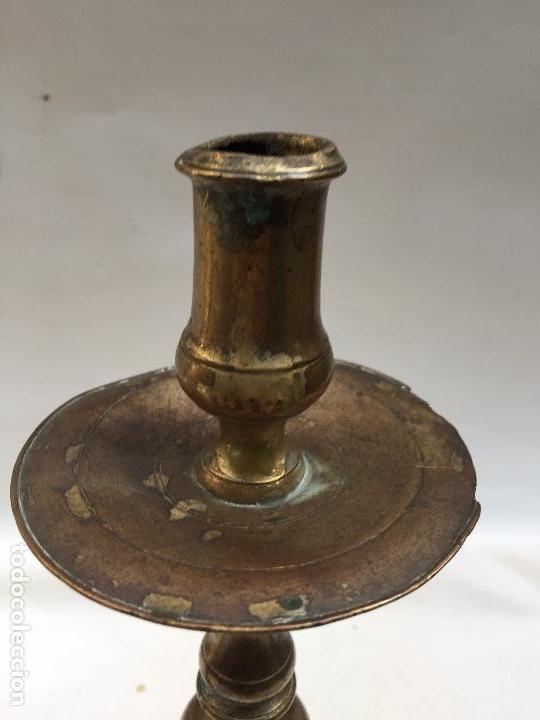 Antig&uuml;edades: CANDELABROS DE BRONCE , SIGLO XVIII, - Foto 10