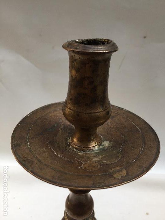 Antig&uuml;edades: CANDELABROS DE BRONCE , SIGLO XVIII, - Foto 11