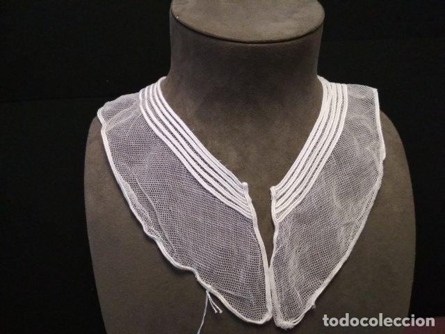 Antig&uuml;edades: ANTIGUO CUELLO DE TUL - Foto 1