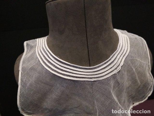 Antig&uuml;edades: ANTIGUO CUELLO DE TUL - Foto 3