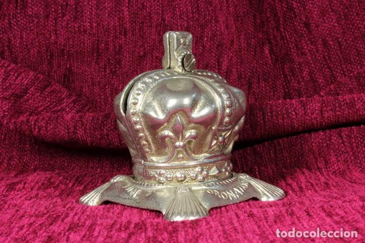 Antig&uuml;edades: Hucha Isabel II. Coronaci&oacute;n. Recordatorio. - Foto 5