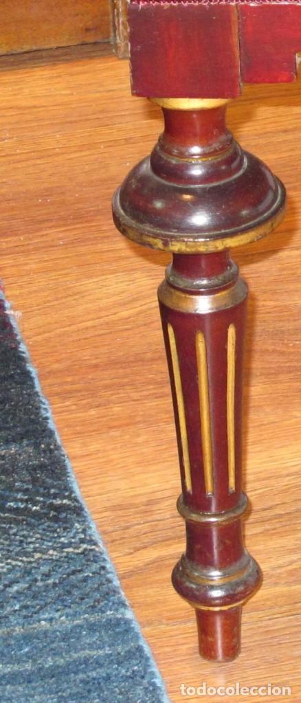 Antig&uuml;edades: IMPECABLE CONJUNTO CAOBA DOS SILLONES Y UN SOF&Aacute; - Foto 23