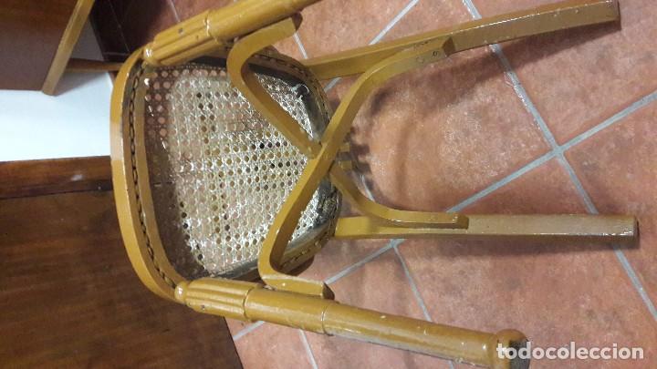 Antig&uuml;edades: SILLA ANTIGUA DE REJILLA - Foto 4