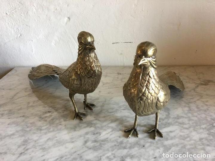 Antig&uuml;edades: PAREJA DE FAISANES - Foto 2