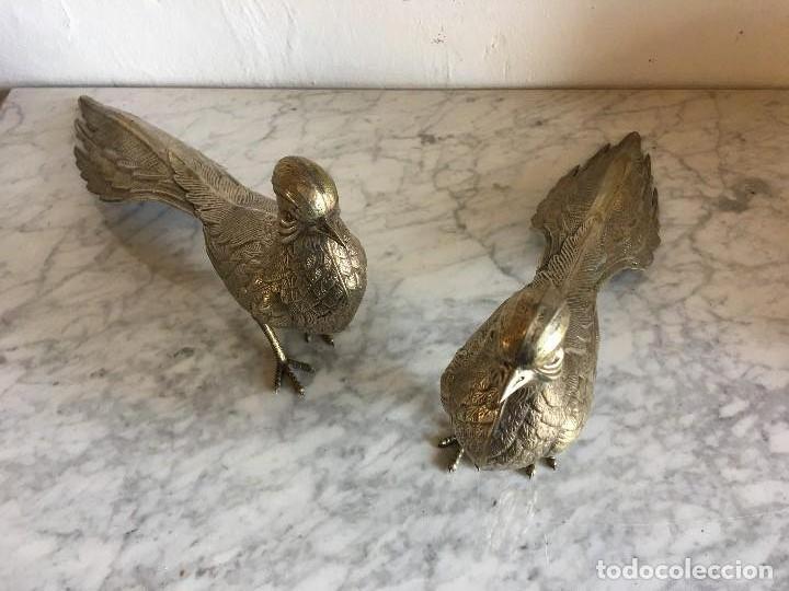 Antig&uuml;edades: PAREJA DE FAISANES - Foto 3
