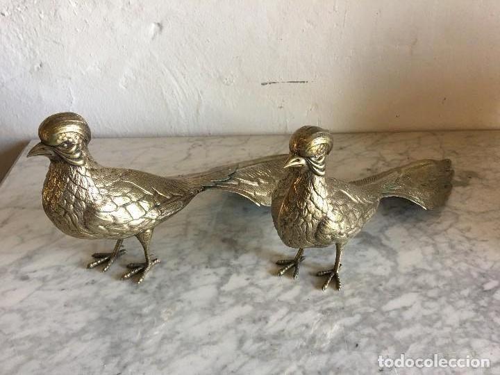 Antig&uuml;edades: PAREJA DE FAISANES - Foto 4