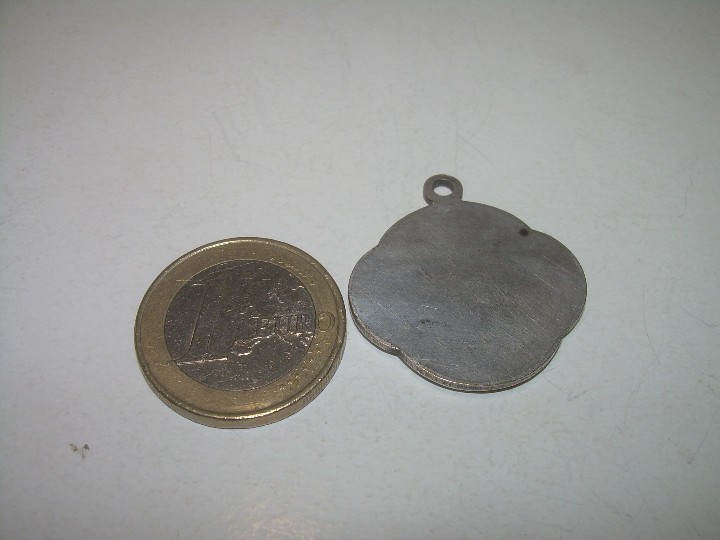 Antig&uuml;edades: ANTIGUA MEDALLA DE PLATA. - Foto 2