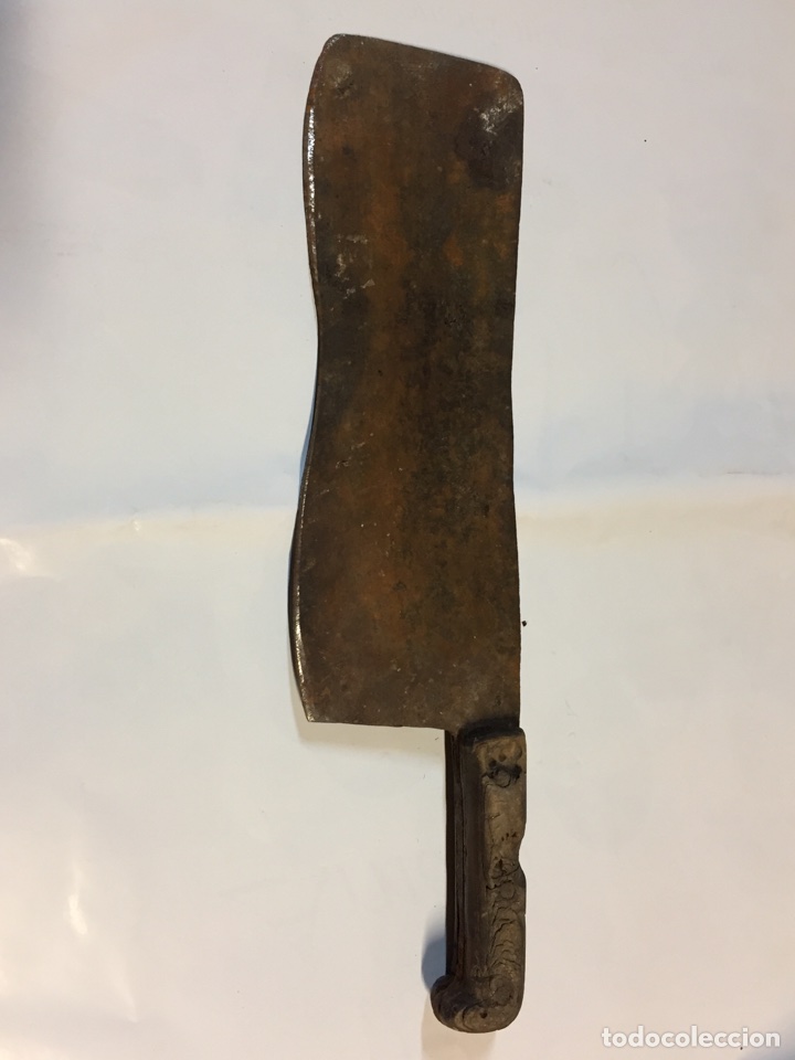 Antig&uuml;edades: Machete carnicero - Foto 1