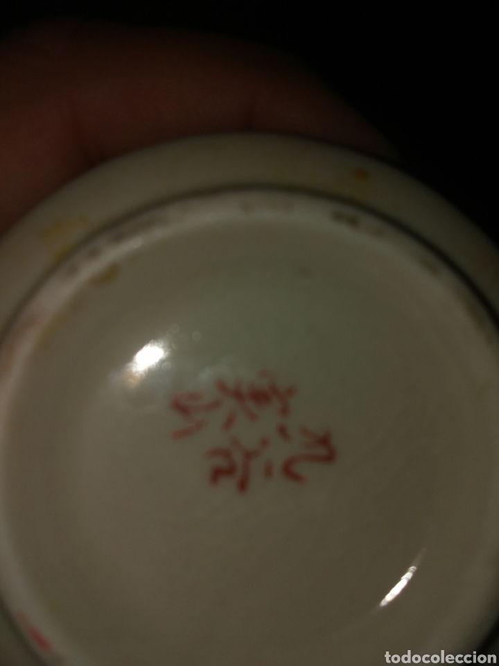 Antig&uuml;edades: VASO PORCELANA JAPONESA&nbsp; - Foto 3