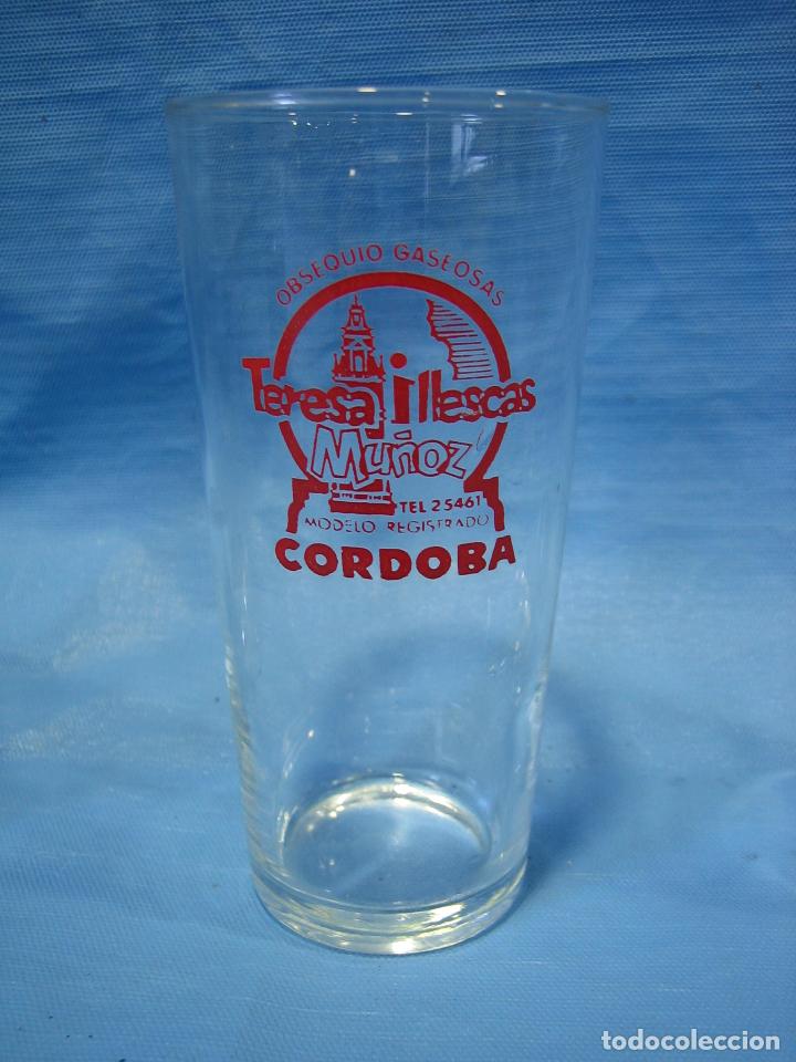 Antiquit&eacute;s: Antiguo vasos de gaseosa Teresa Illescas. Cordoba