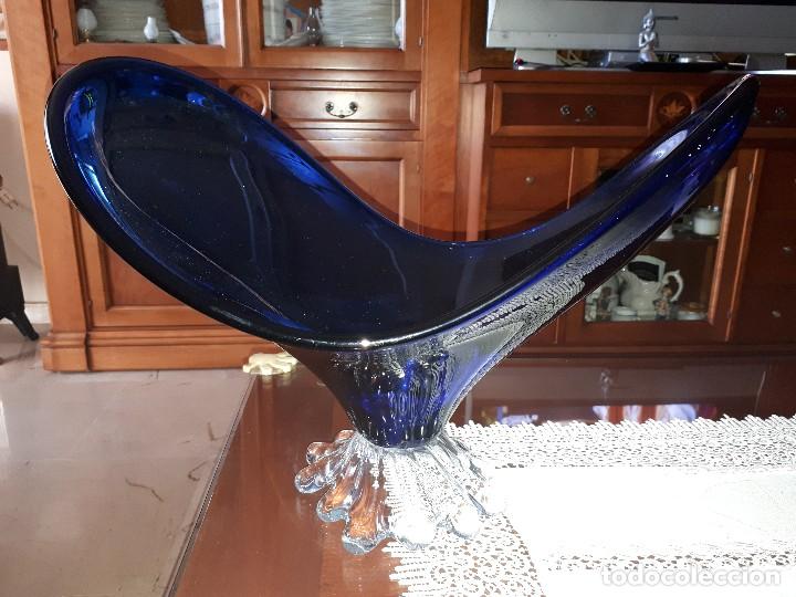 Antig&uuml;edades: precioso centro de mesa en cristal - Foto 1