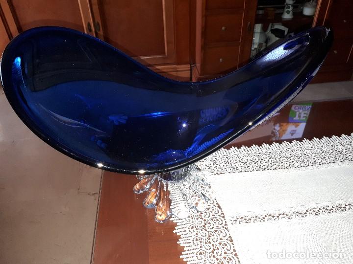 Antig&uuml;edades: precioso centro de mesa en cristal - Foto 2