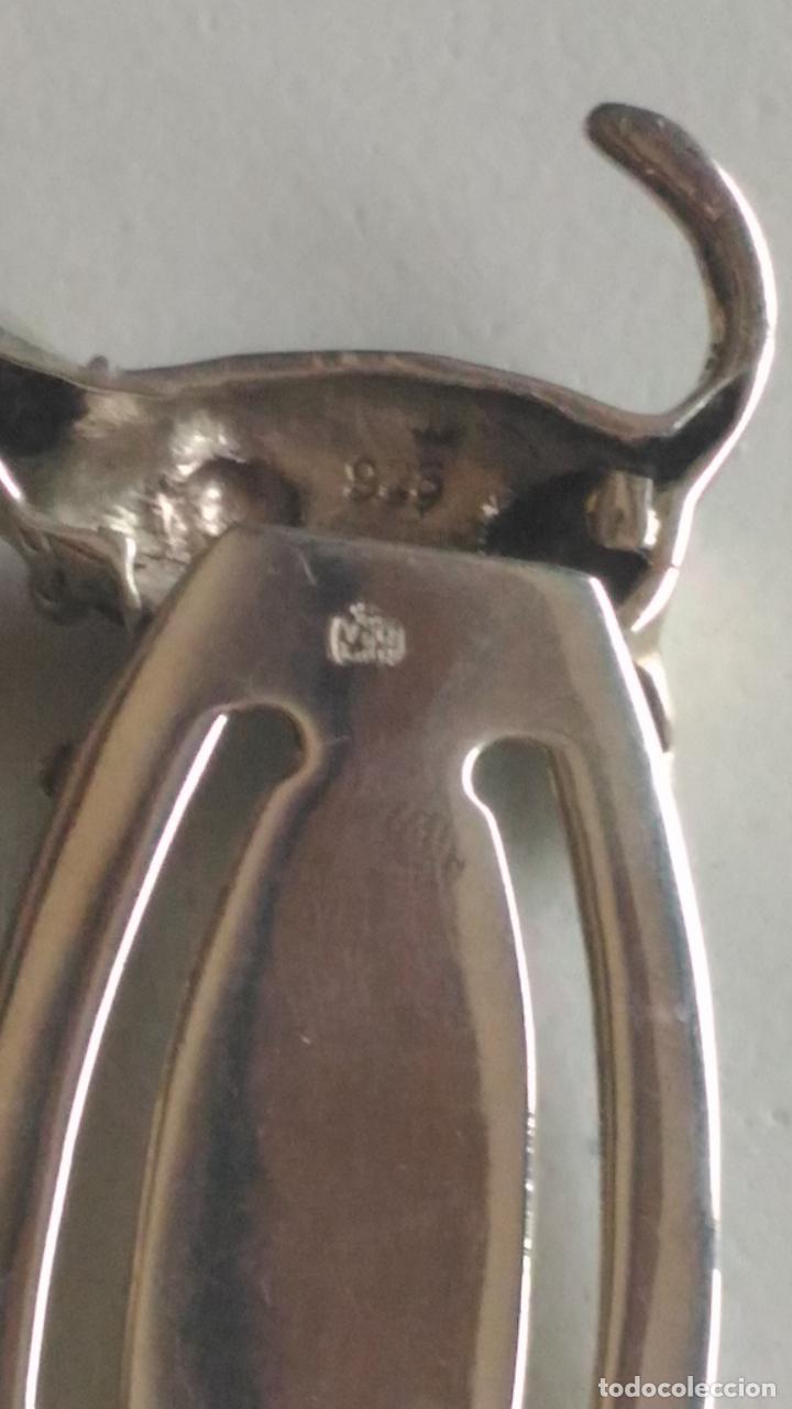 Antig&uuml;edades: MARCAPAGINAS PLATA DE LEY 925 - Foto 2