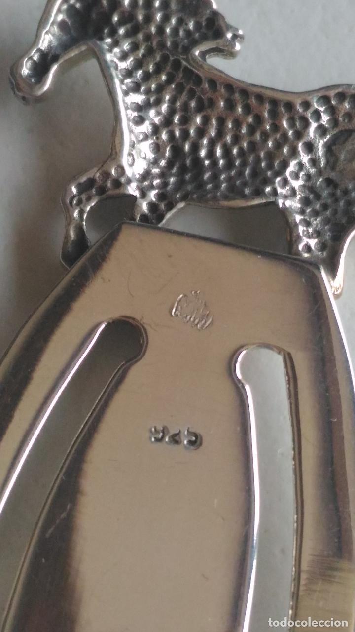 Antig&uuml;edades: MARCAPAGINAS PLATA DE LEY 925 - Foto 2