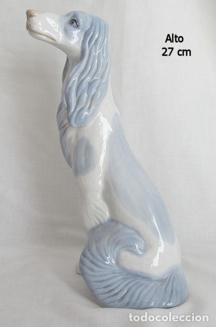 Antig&uuml;edades: FIGURA DE PORCELANA PERRO - Foto 1