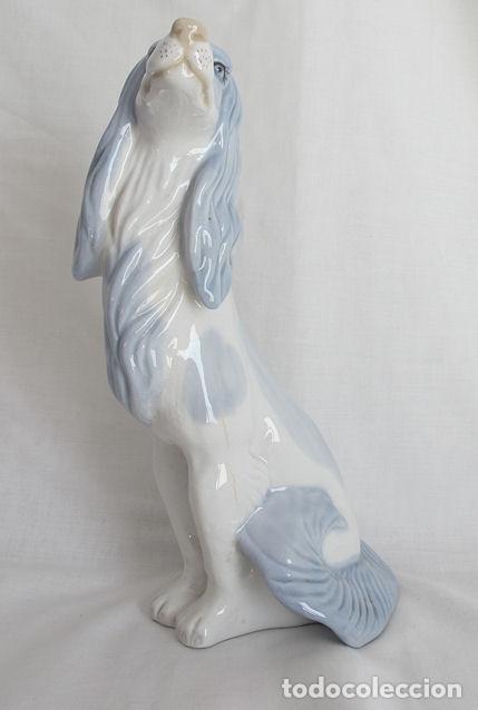 Antig&uuml;edades: FIGURA DE PORCELANA PERRO - Foto 2