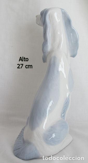Antig&uuml;edades: FIGURA DE PORCELANA PERRO - Foto 3