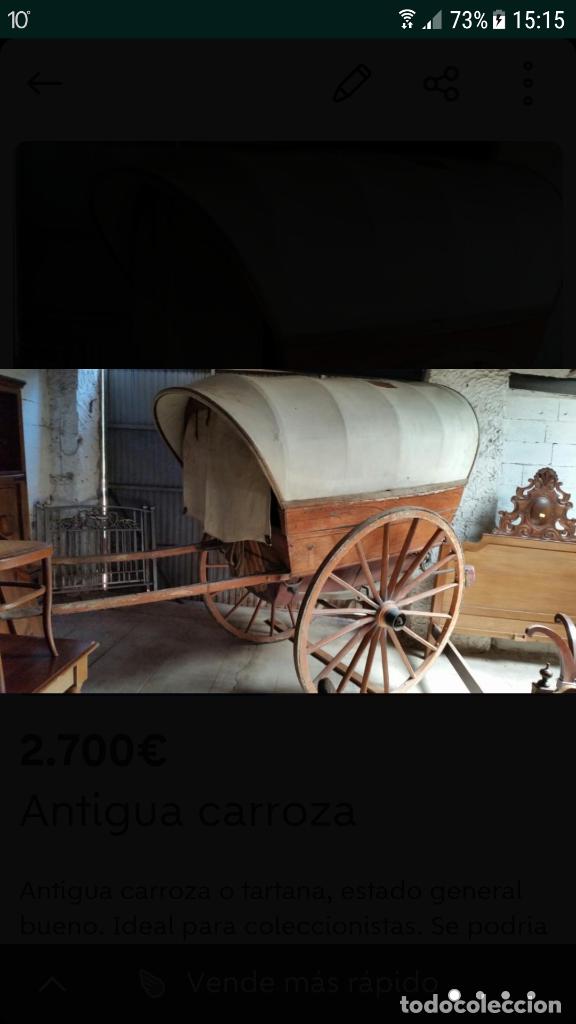 Antig&uuml;edades: Carro o tart&aacute;na - Foto 4